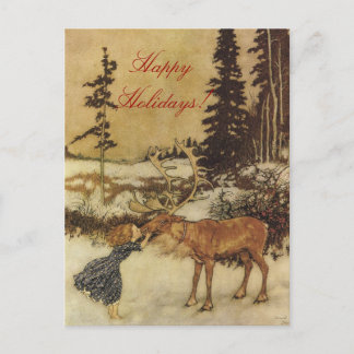 The Snow Queen Fairy Tale with Gerda Postcard