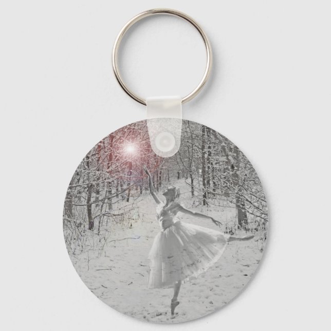 The Snow Queen Key Ring (Front)