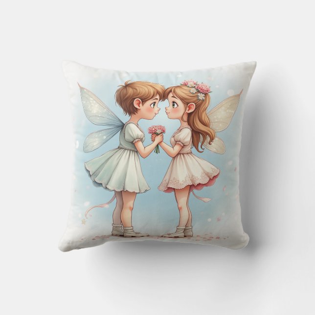 The snowflake fairy Pillows (Back)
