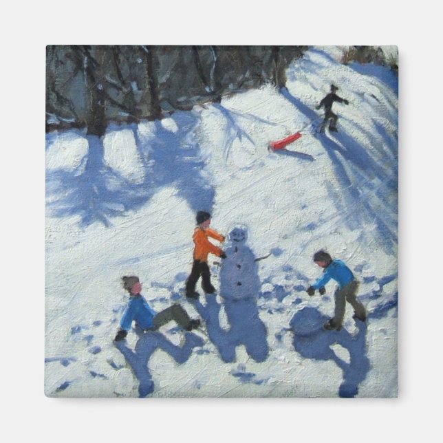 The Snowman 2 Magnet (Front)