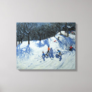 The Snowman Canvas Print