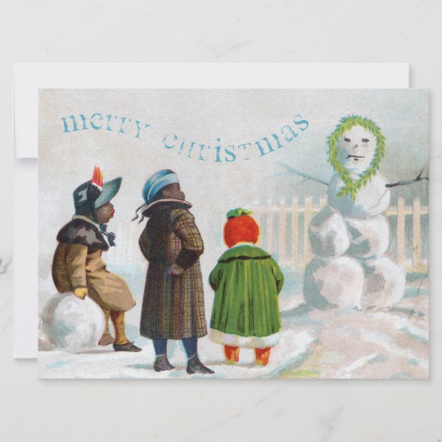 The Snowman Invitation (Front)