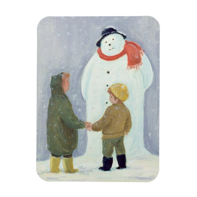 The Snowman Magnet (Vertical)