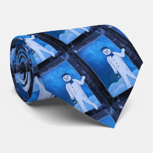 The Snowman's Escape Painting by Alfred Fox Tie