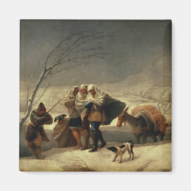 The Snowstorm, 1786-87 Magnet (Front)