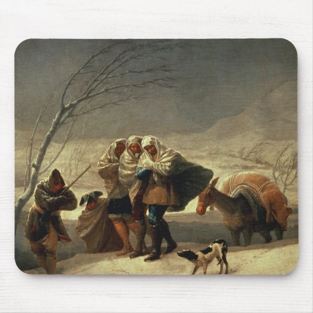 The Snowstorm, 1786-87 Mouse Mat (Front)