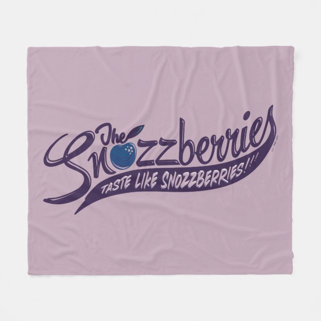 The Snozzberries Taste Like Snozzberries! Fleece Blanket (Front (Horizontal))