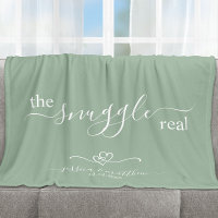 The Snuggle is Real Two Hearts Scripty