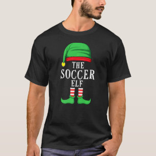 The Soccer Elf Christmas Family Matching Group Xma T-Shirt