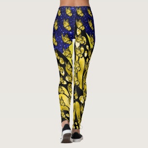 The Social Butterfly Pop Fashion Leggings