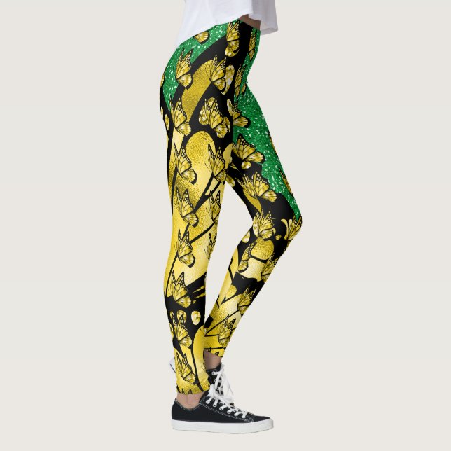 The Social Butterfly Pop Fashion Leggings (Right)