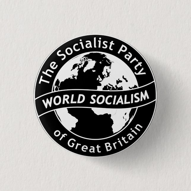 The Socialist Party of Great Britain badge (Front)