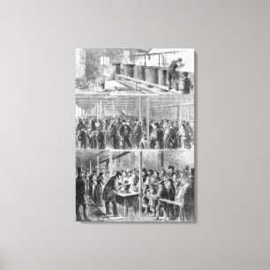 The Society of Friends' Soup Kitchen Canvas Print