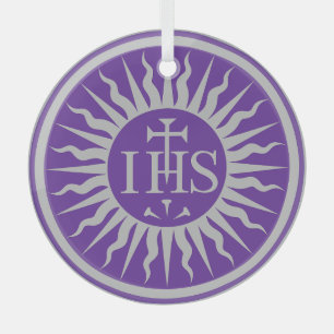 The Society of Jesus - Jesuit Glass Tree Decoration