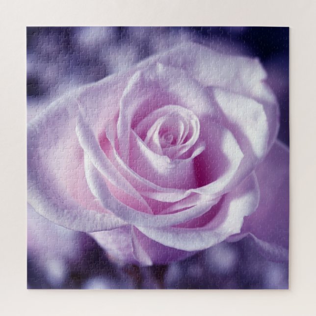 The Softest Pink Rose Jigsaw Puzzle (Vertical)