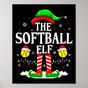 The Softll Elf Funny Matching Xmas Softll Christma Poster