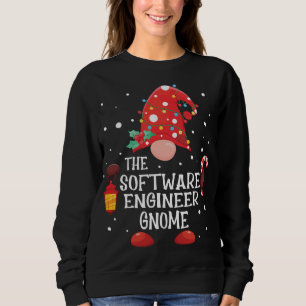 The Software Engineer Gnome Matching Family Christ Sweatshirt