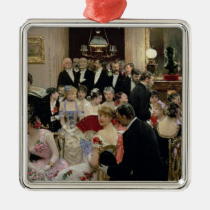 The Soiree, c.1880 Metal Tree Decoration