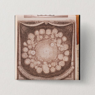 The Solar System 15 Cm Square Badge