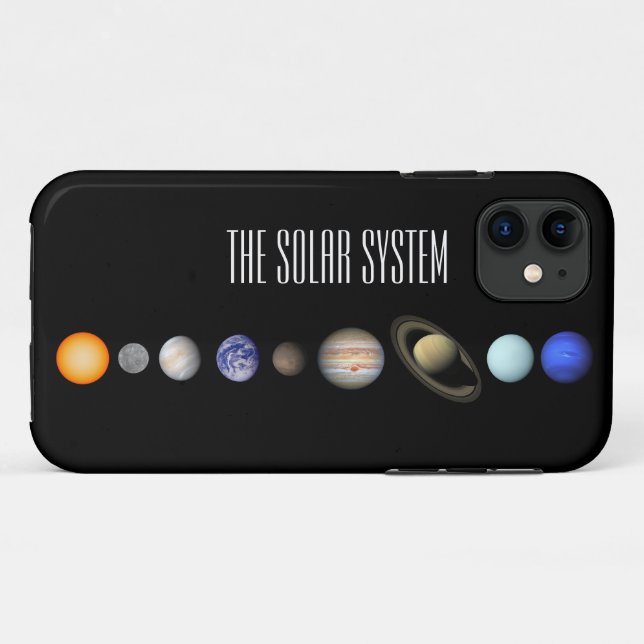 The Solar System Case-Mate iPhone Case (Back (Horizontal))