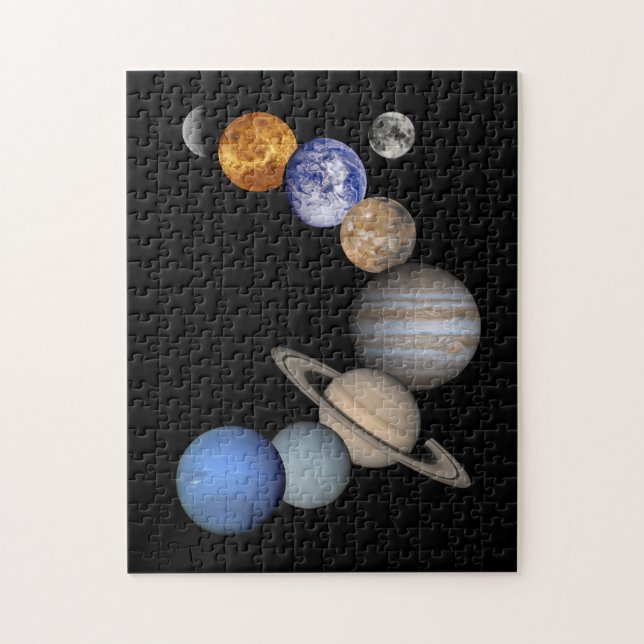 The Solar System Jigsaw Puzzle (Vertical)