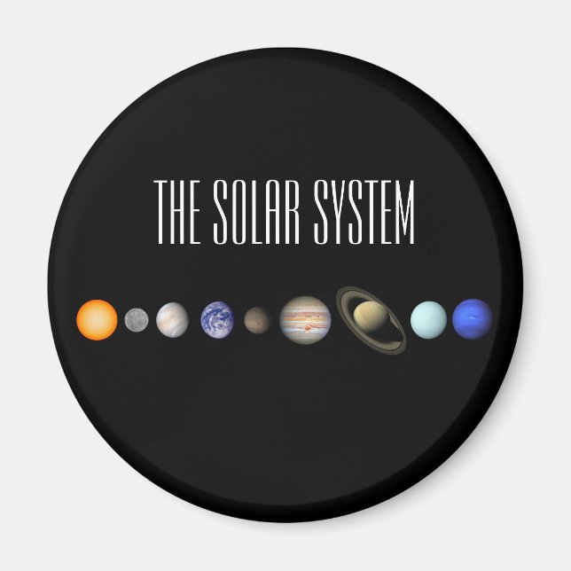 The Solar System Magnet (Front)