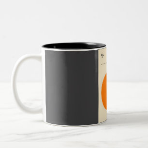 The Solar System Minimal Planets and Sun Travel Po Two-Tone Coffee Mug