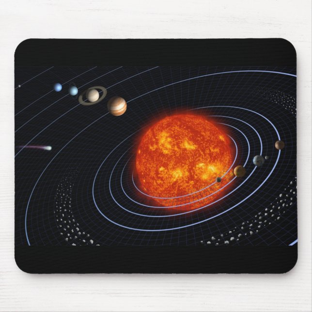 The Solar System Mouse Mat (Front)