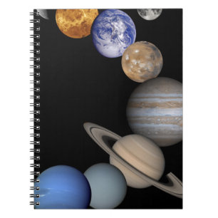 The solar system range our planets notebook