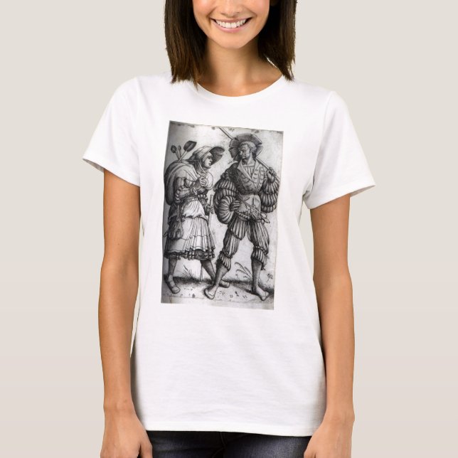 "The Soldier and His Wife" - Landsknecht T-Shirt (Front)