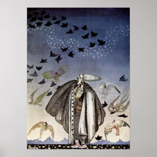 The Soldier Whistled and a Flock of Birds Came Poster