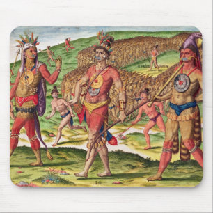 The Soldiers of Outina Marching to Cut Mouse Mat