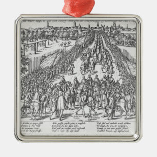 The Solemn entry of Matthias Metal Tree Decoration