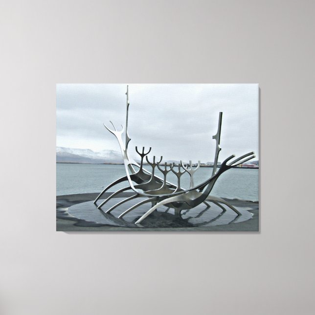  The Solfar or Sun Voyager  Canvas Print (Front)