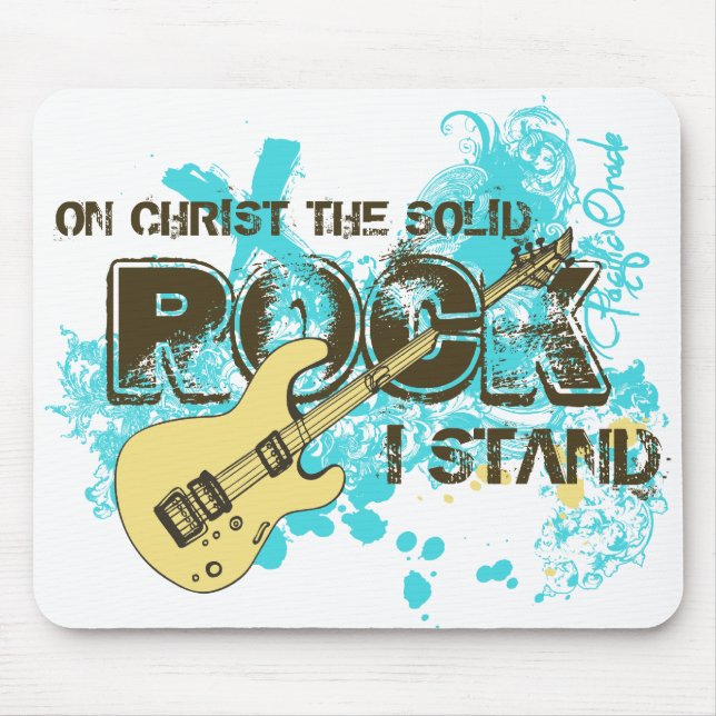 The Solid Rock Mouse Mat (Front)