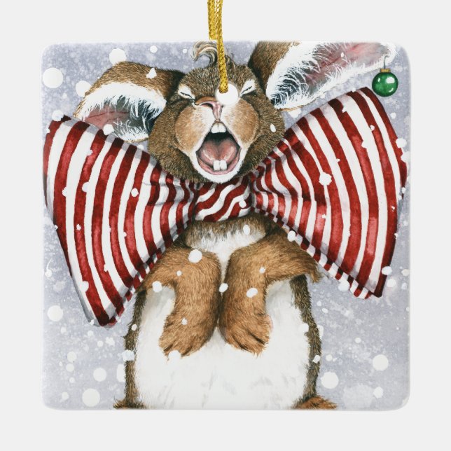 The Soloist Ceramic Ornament (Front)