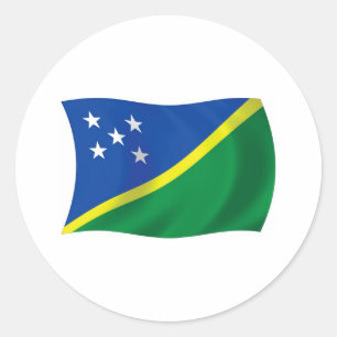 The Solomon Islands Flag Sticker