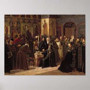 The Solovetsy Monastery's Revolt Poster