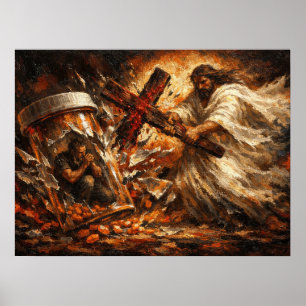 The Solution: Divine Breakthrough Recovery Art Poster