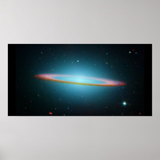 The Sombrero Galaxy Poster
