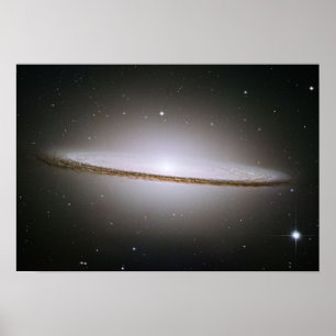 The Sombrero Galaxy Poster