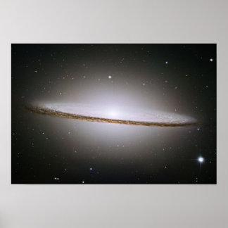 The Sombrero Galaxy Poster