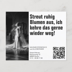 The somewhat different janitor service flyer