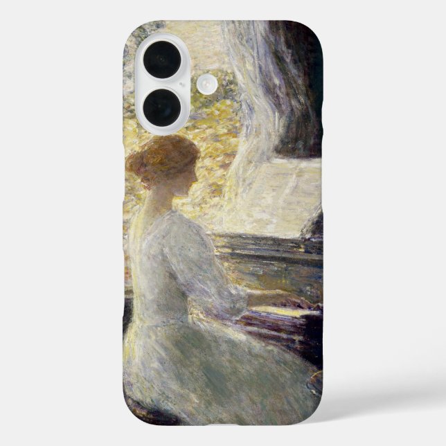 The Sonata by Frederick Childe Hassam Case-Mate iPhone Case (Back)