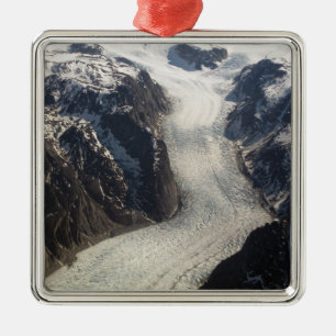 The Sondrestrom Glacier in Greenland Metal Tree Decoration