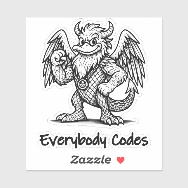 The Song of Ducks and Dra Custom-Cut Vinyl Sticker (Sheet)