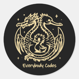 The Song of Ducks and Dragons Stickers Sheet