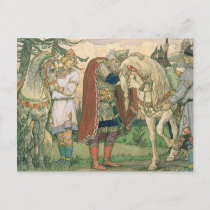 The Song of Prince Oleg , 1899 Postcard