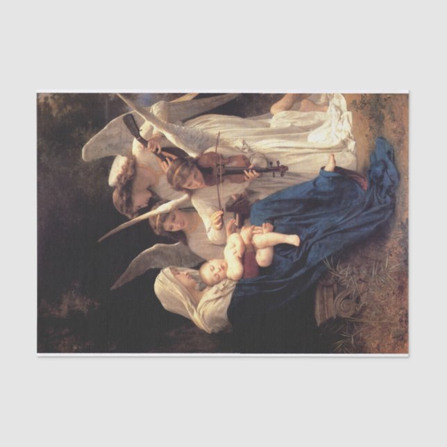 The song of the angels, Bouguereau Tissue Paper (Front)