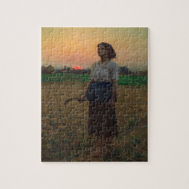 The Song of the Lark by Jules Adolphe Breton Jigsaw Puzzle (Vertical)